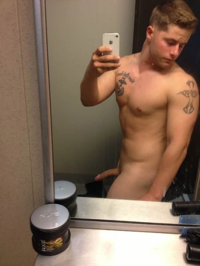 Seductive Fella Posing His Small Penis Nude Man Cocks