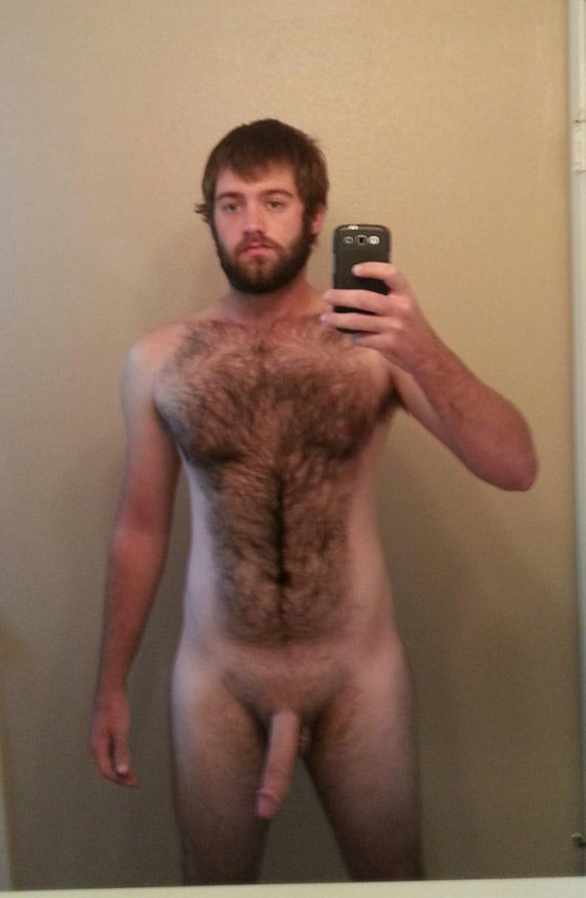 Extremely Hairy Chested Men